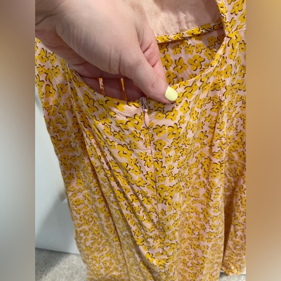 Auguste Dean Goldie Mini Dress in Yellow size 2 - Picture 5 of 10